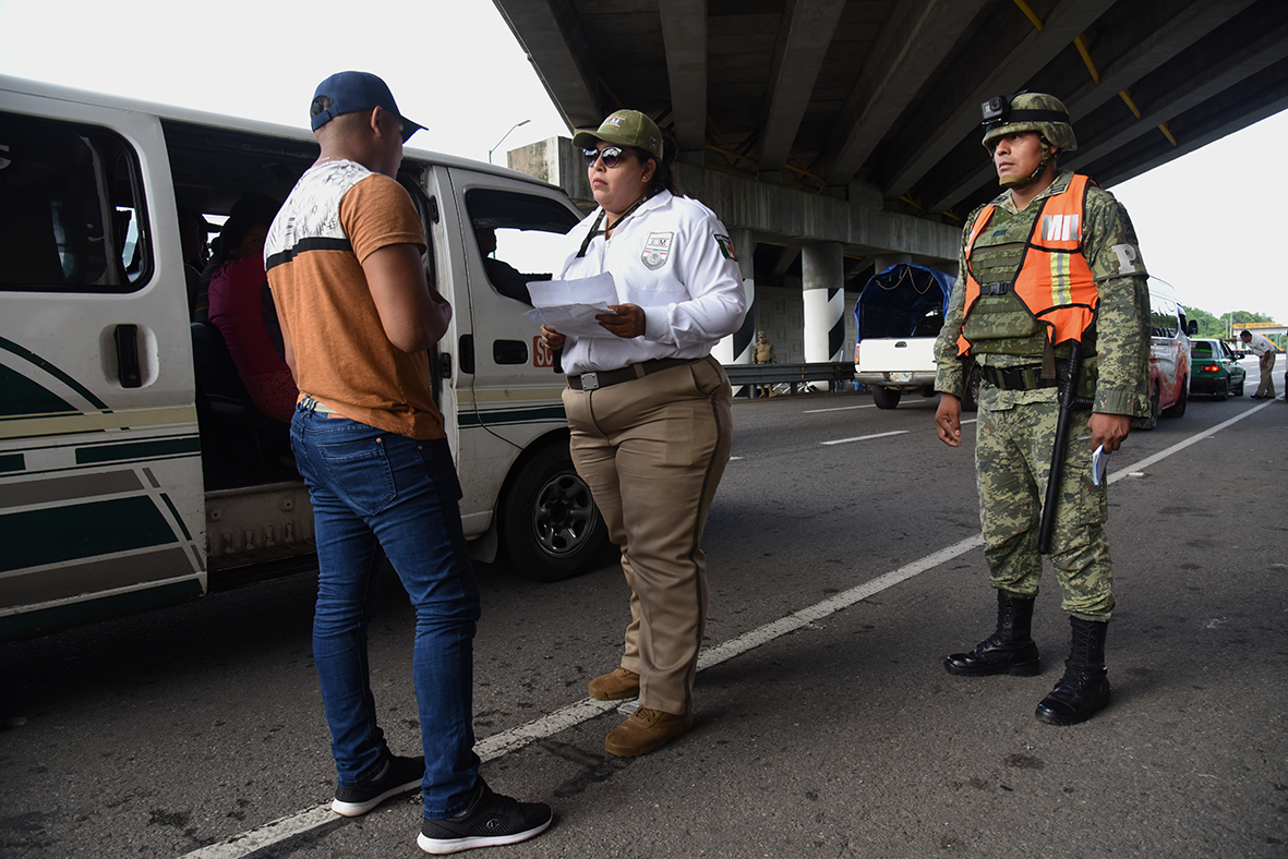 La Guardia Nacional No Ha Llegado A La Frontera Sur En El Camino